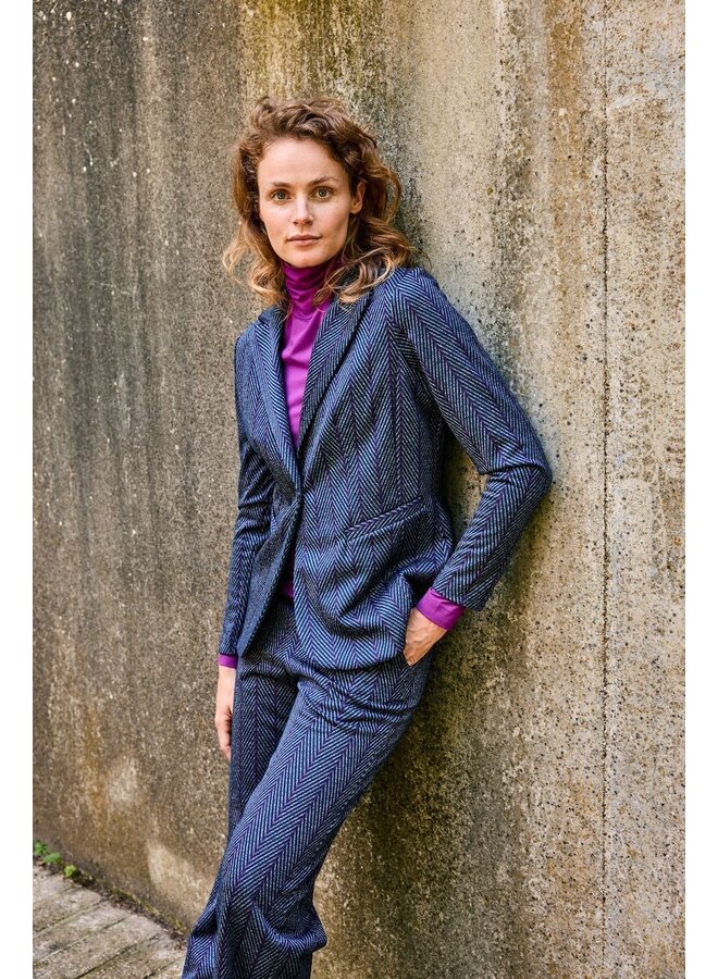 Kyra Shirt Paars Mees