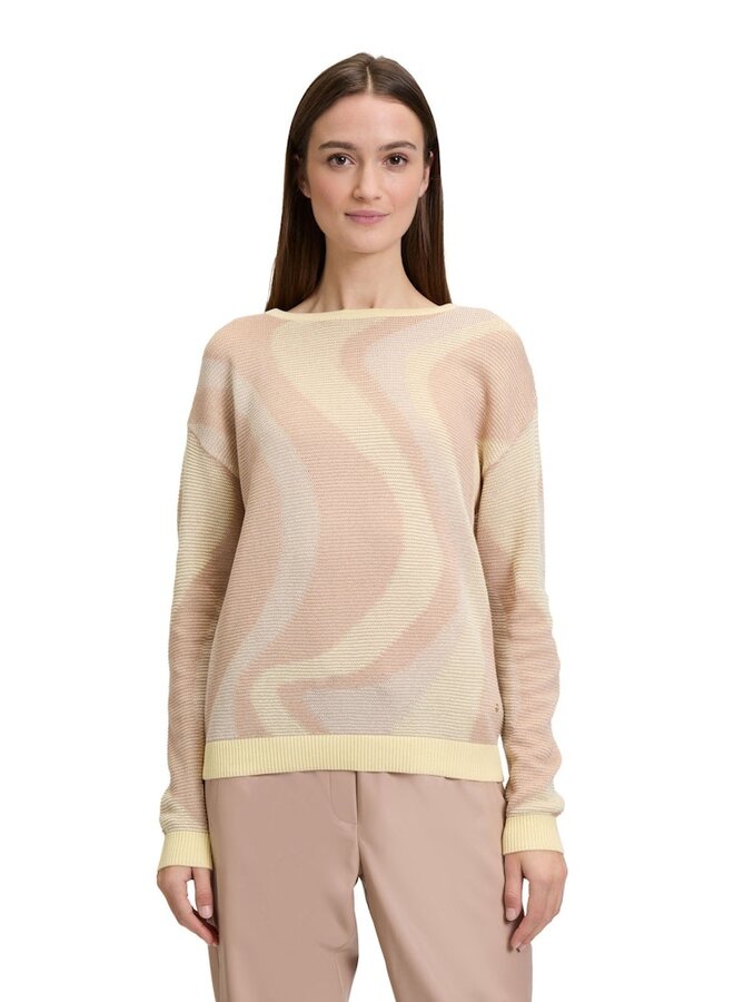 Betty & Co Pullover Geel 5837-3064