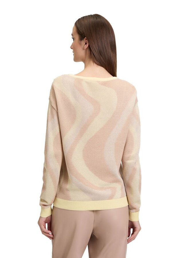Betty & Co Pullover Geel 5837-3064
