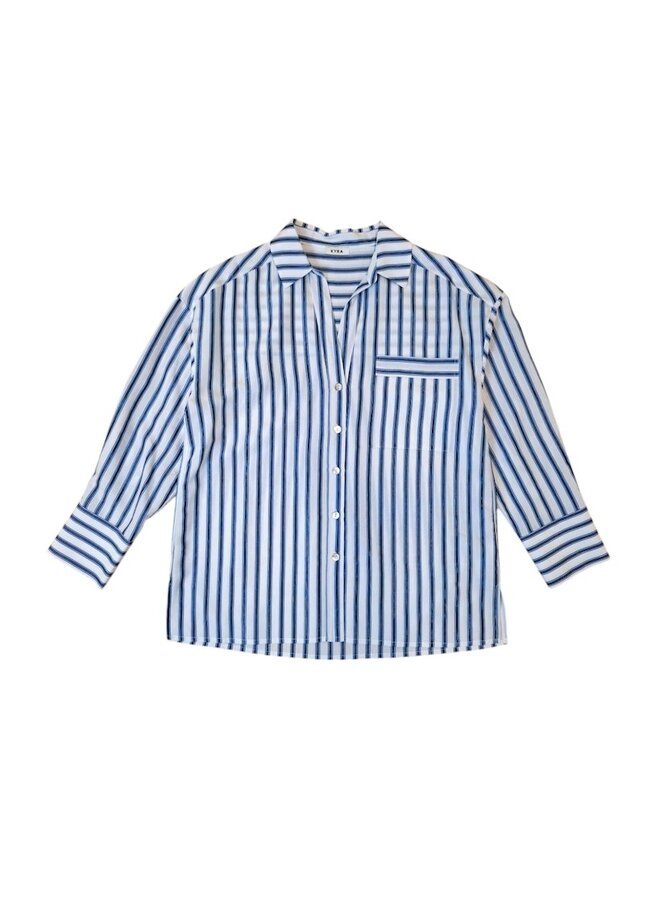 Kyra Blouse Blauw poppie