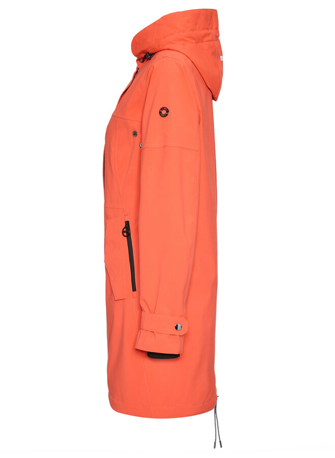 Manisa Parka Koraalrood Rainwear 331121-131