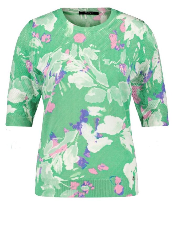 Taifun Pullover Groen 772326-15123