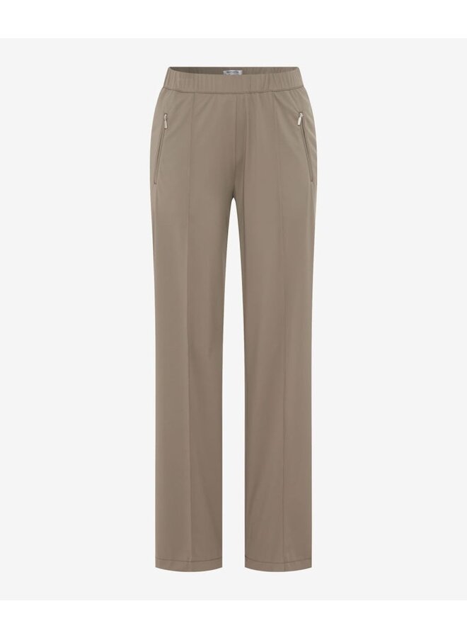 Raphaella Broek Taupe 16-5228 Peggy Flared