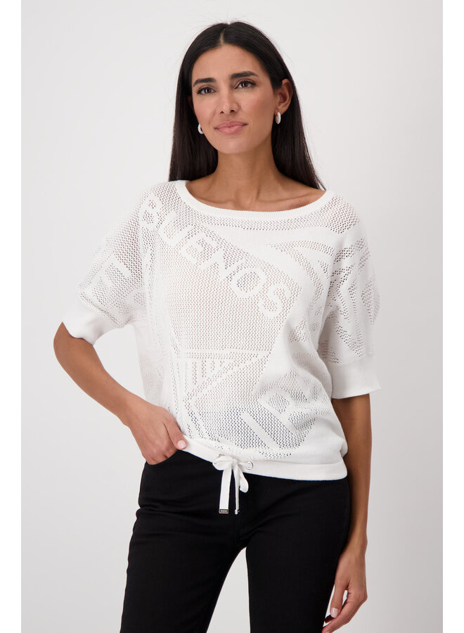 Monari Sweater Offwhite 410015