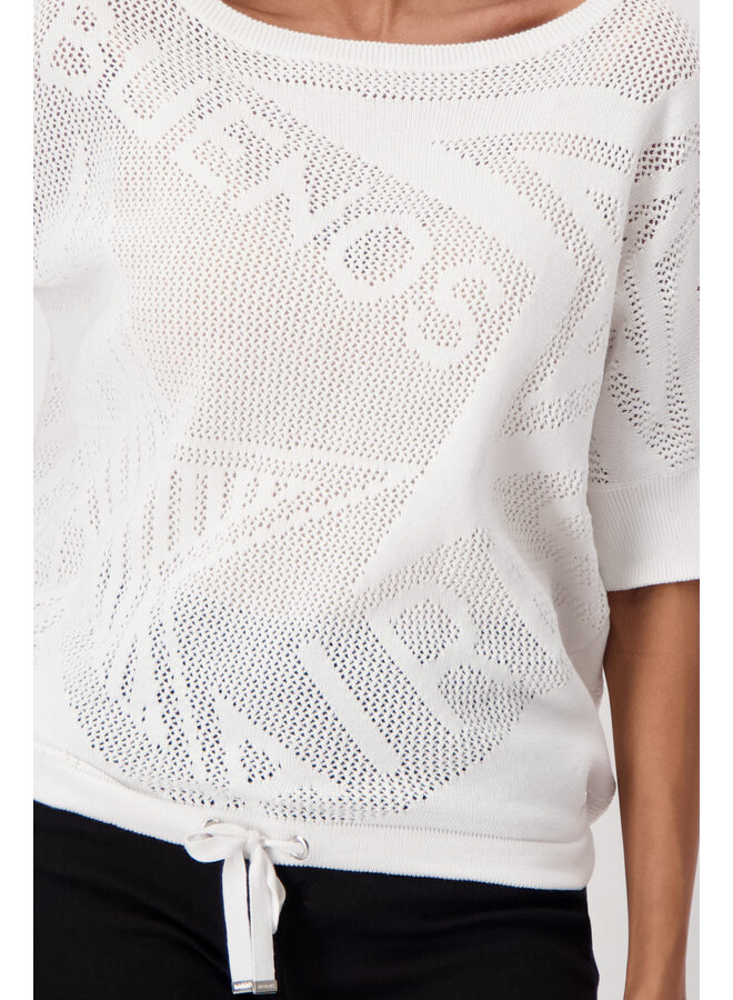 Monari Sweater Offwhite 410015