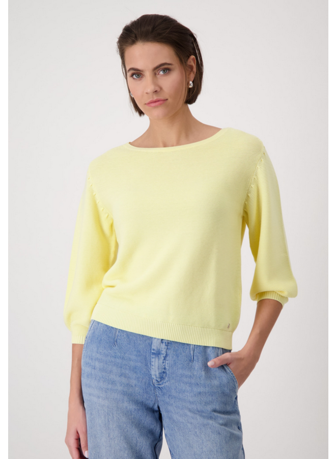 Monari Sweater Geel 409391