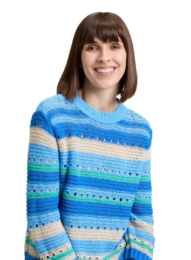 So Cosy Pullover Aqua 5170-8122