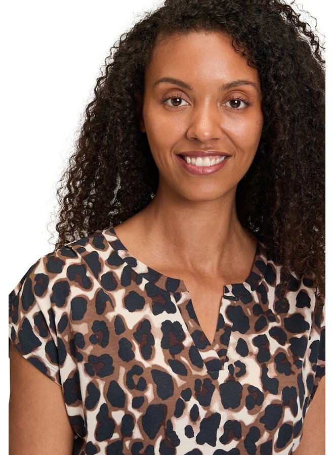 Betty & Co Shirt/Blouse Bruin 2998-3339