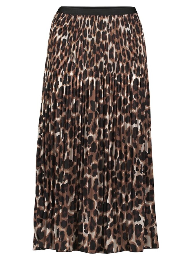 Betty & Co Plisse Rok Bruin 9025-3335