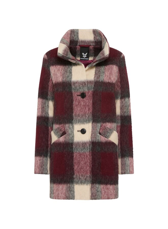 Fuchs Schmitt Wollen Coat Bordeaux 65459-7809