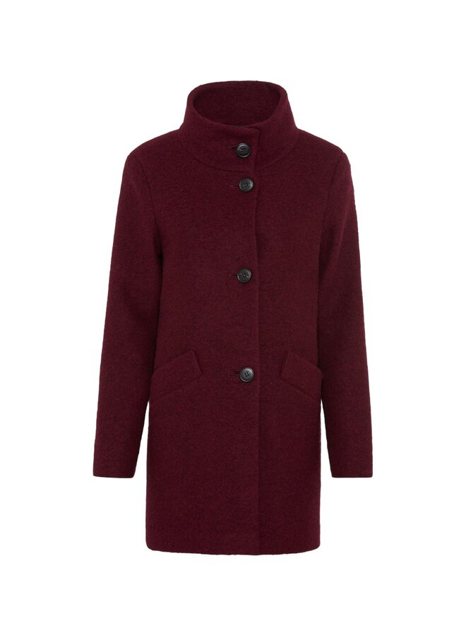 Fuchs Schmit Wollen Coat Bordeaux 65403-3657
