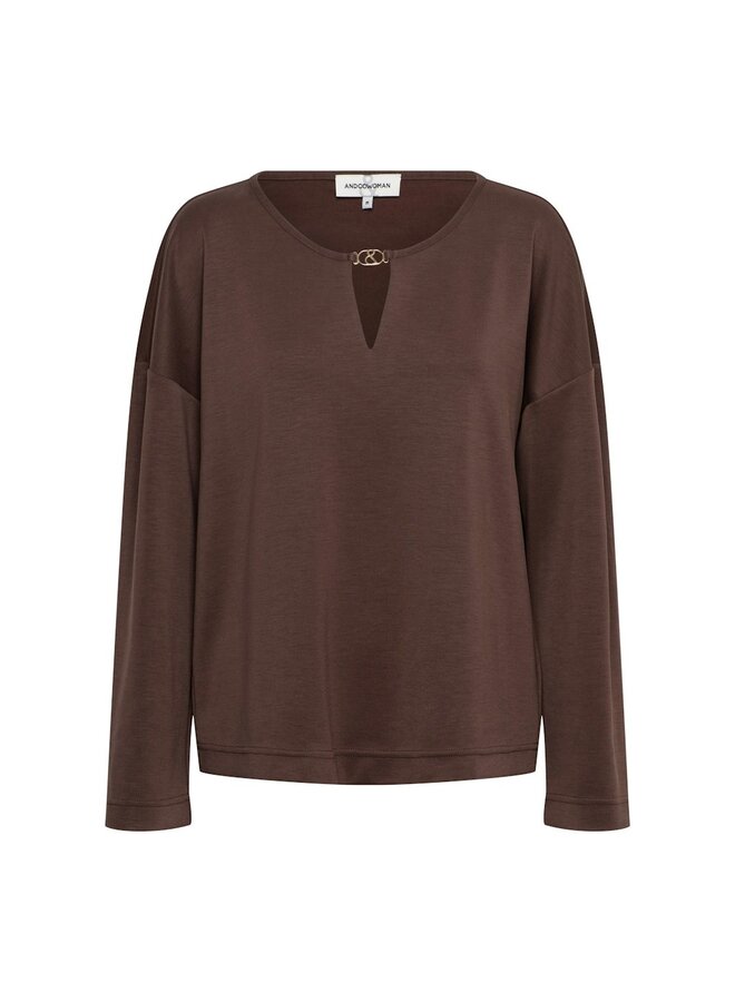 &Co Woman Shirt Bruin Daca TO308