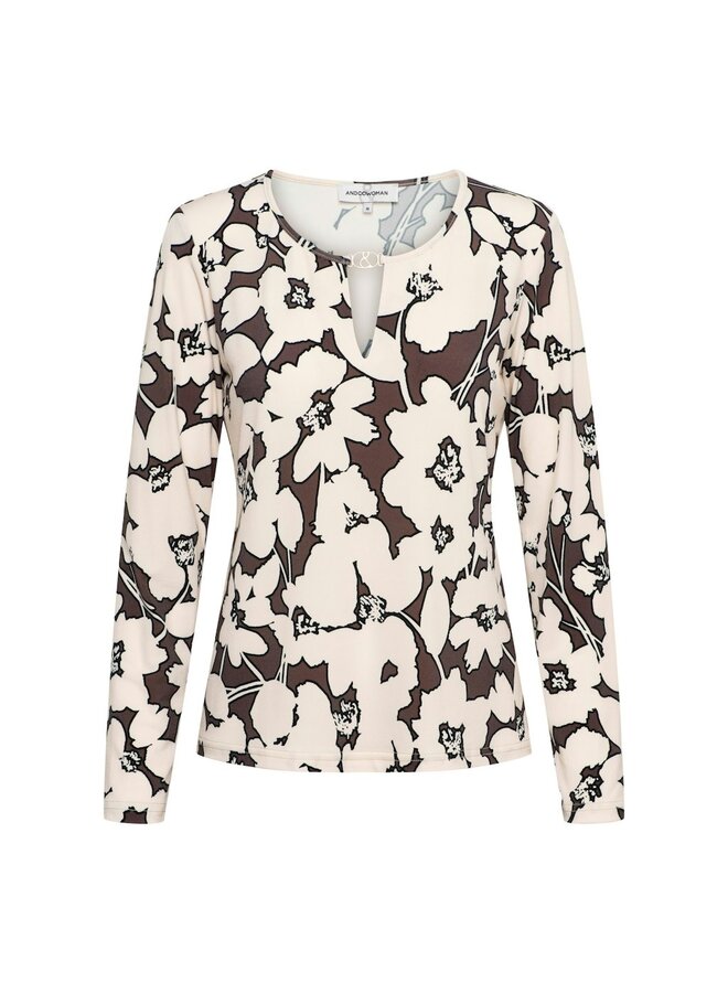 &Co Woman Shirt Creme Vigo TO313