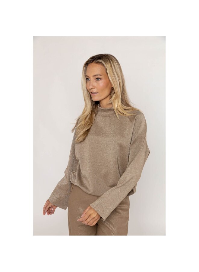 Poools Pullover Taupe 533126