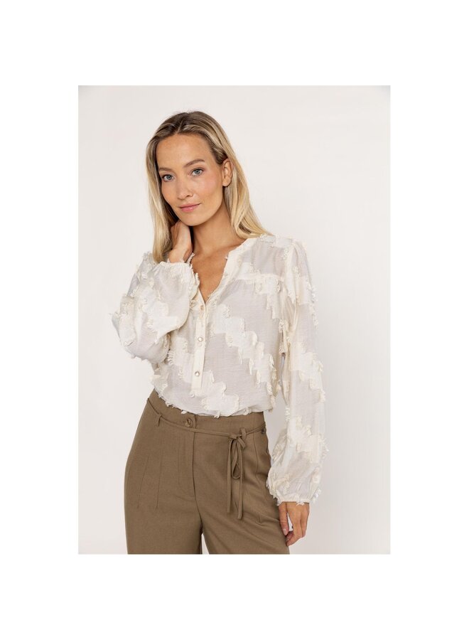 Poools Blouse Ecru 533202