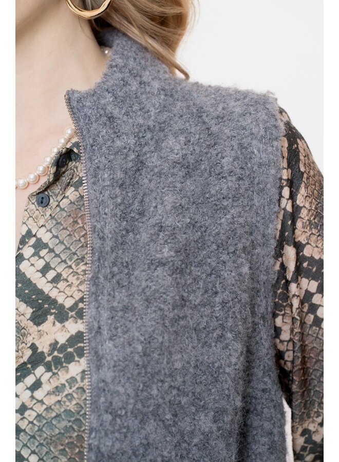 Geisha Blouse Bruin 53644-20