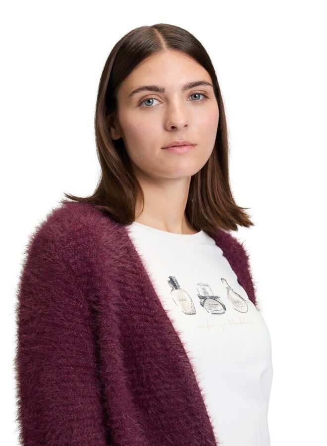 Betty & Co Vest Bourgogne 5915-3097