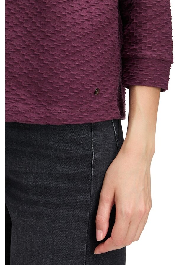 Betty & Co Shirt Bourgogne 2312-3145