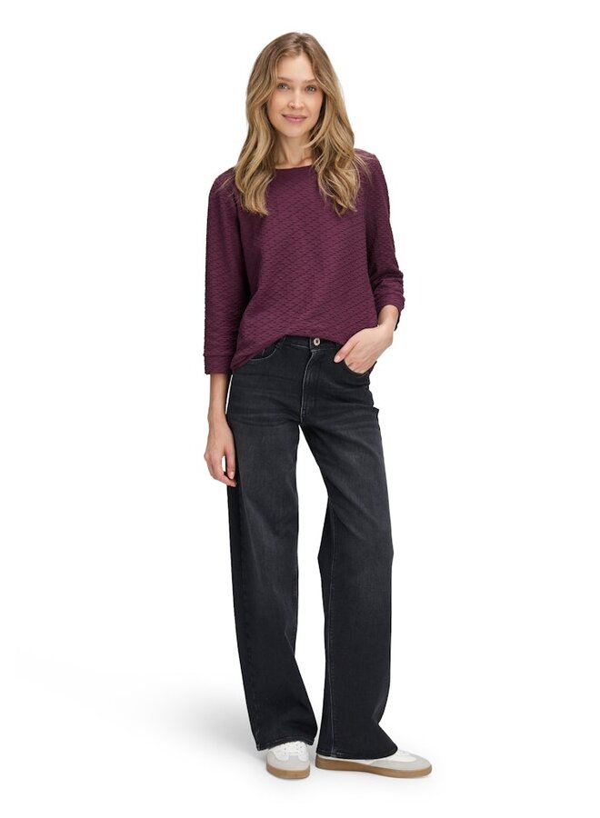 Betty & Co Shirt Bourgogne 2312-3145