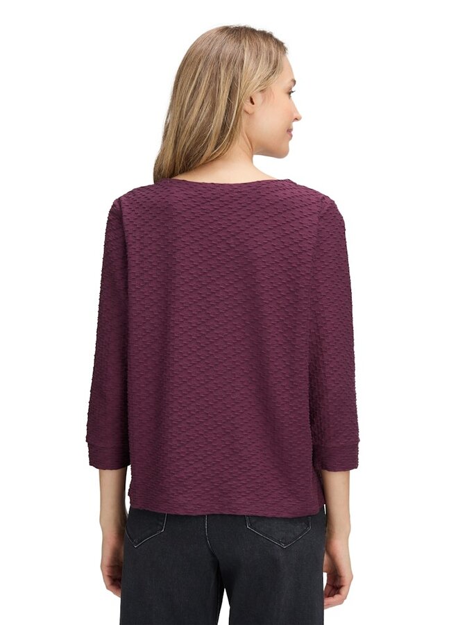 Betty & Co Shirt Bourgogne 2312-3145
