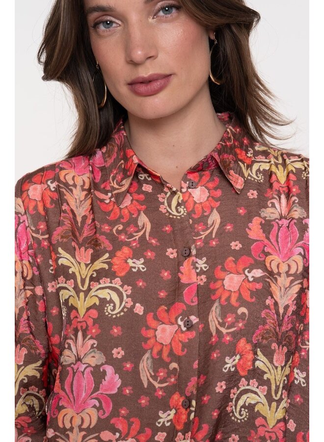 Geisha Blouse Bourgogne 53938-20