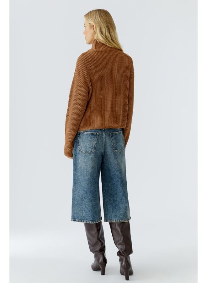 OUI Pullover Hazelnoot 94273