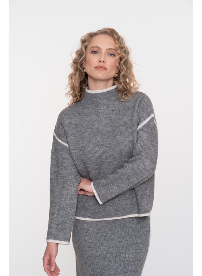 Geisha Pullover Grijs 54801-10