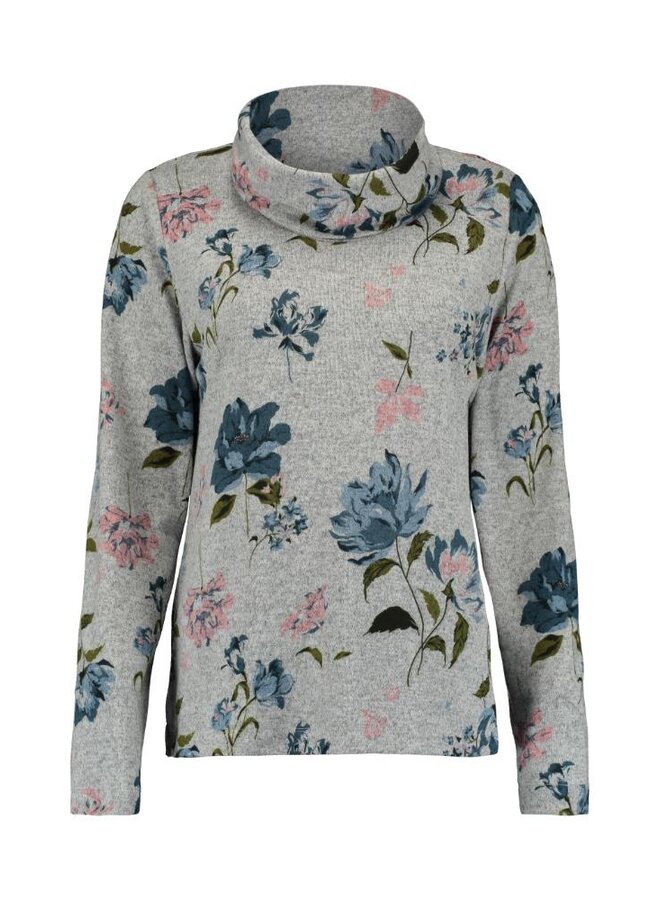 Bloomings Kolshirt Grijs SLT401-8864