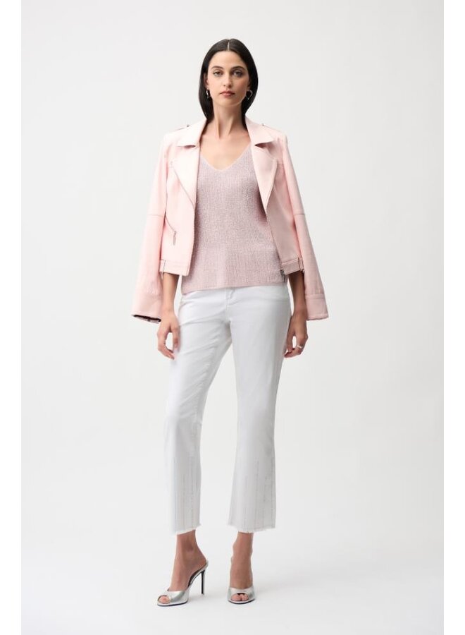 Joseph Ribkoff Top Roze 252915S26