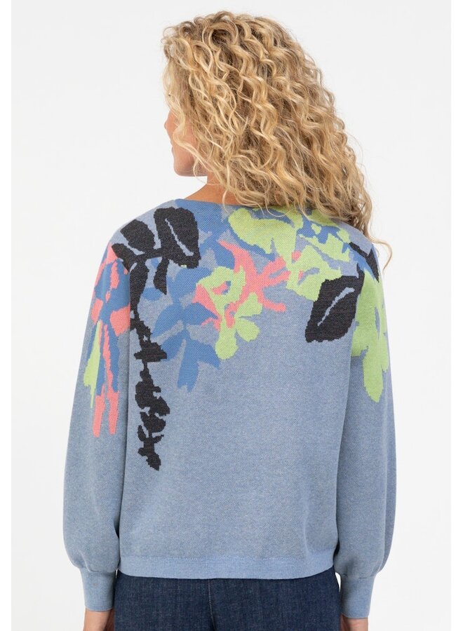 Bianca Pullover Blauw 78027