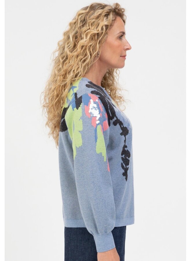 Bianca Pullover Blauw 78027