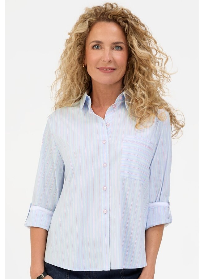 Bianca Blouse Blauw 75006