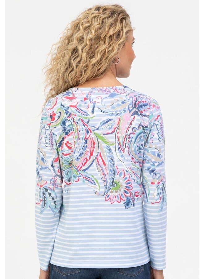 Bianca Shirt Blauw 76001