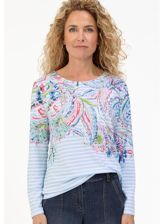 Bianca Shirt Blauw 76001