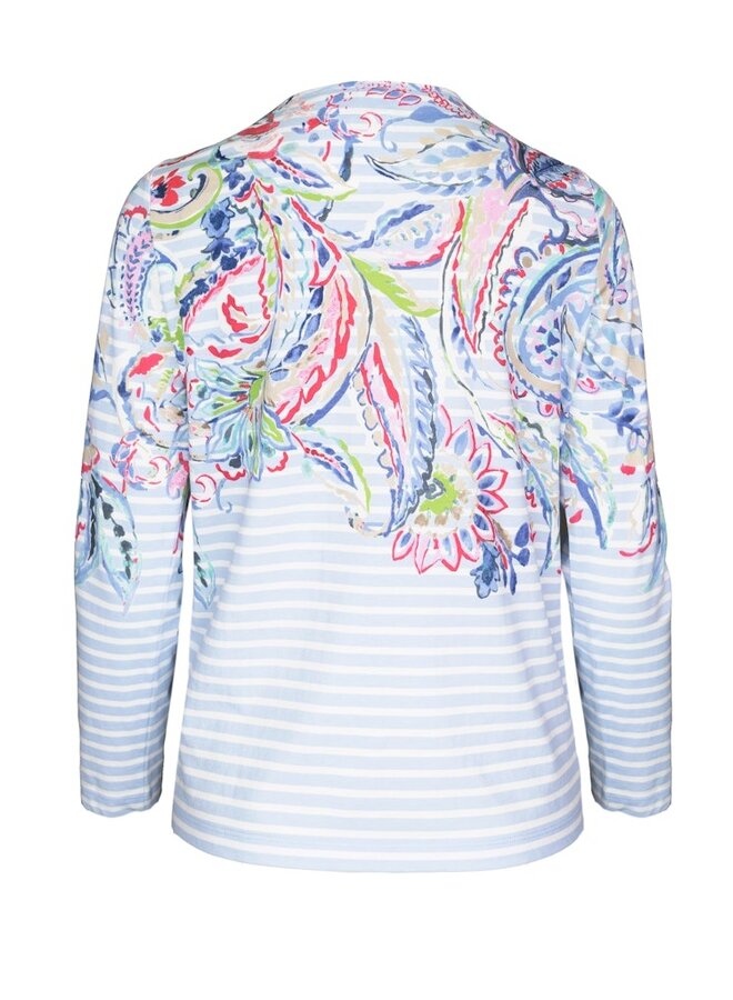 Bianca Shirt Blauw 76001