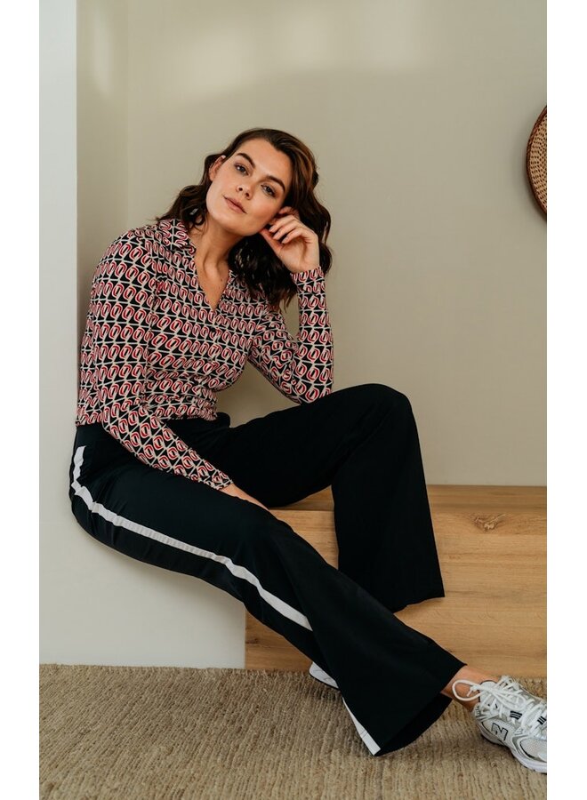 &Co Woman Blouse Rood Vayen Moon BL419