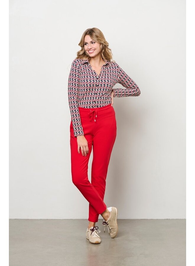 &Co Woman Blouse Rood Vayen Moon BL419