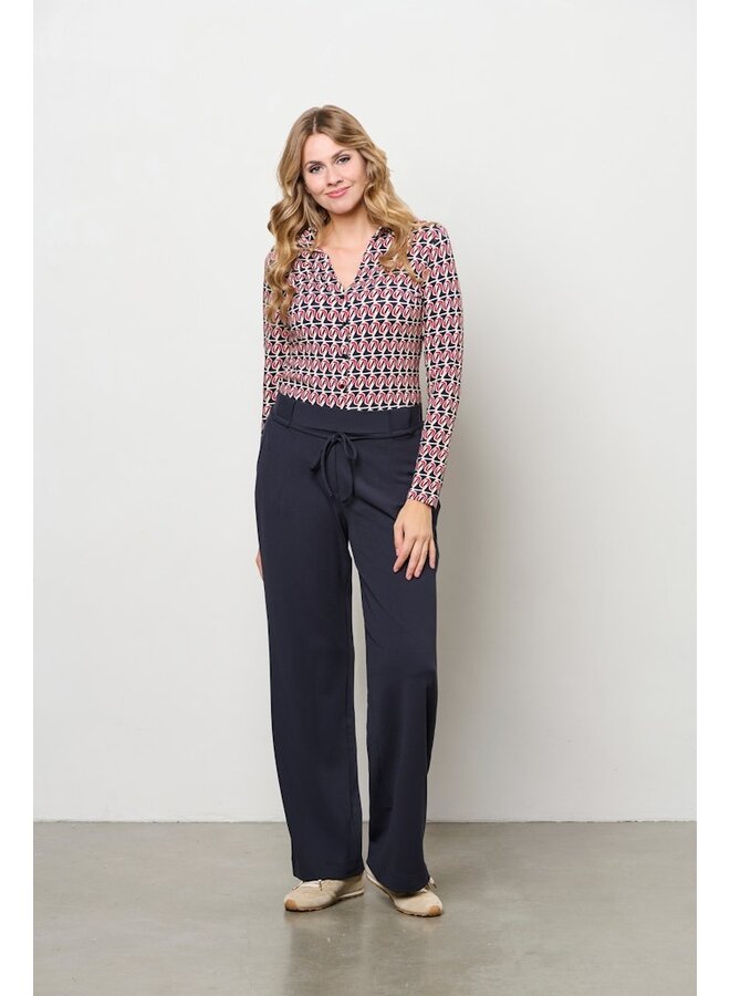 &Co Woman Blouse Rood Vayen Moon BL419