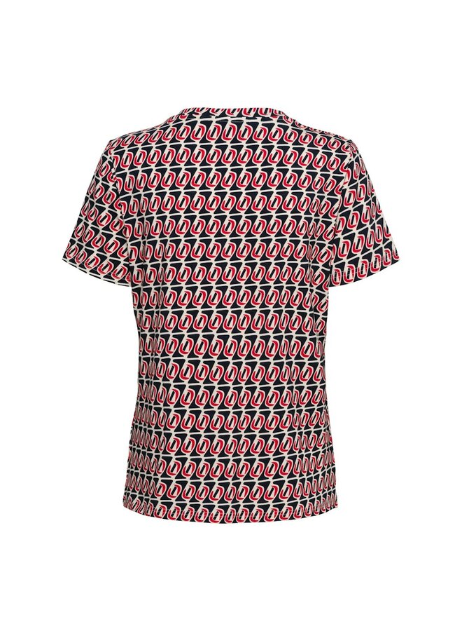 &Co Woman Shirt Rood Marly Moon TO337