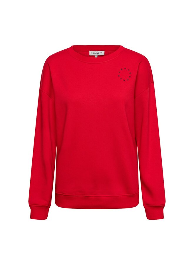 &Co Woman Pullover Rood Silya SW129