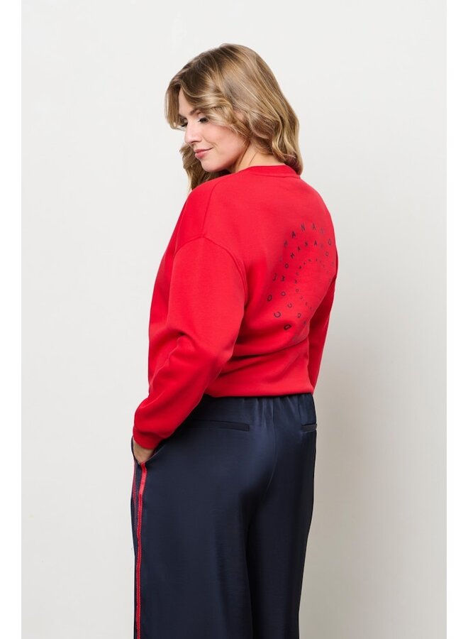 &Co Woman Pullover Rood Silya SW129
