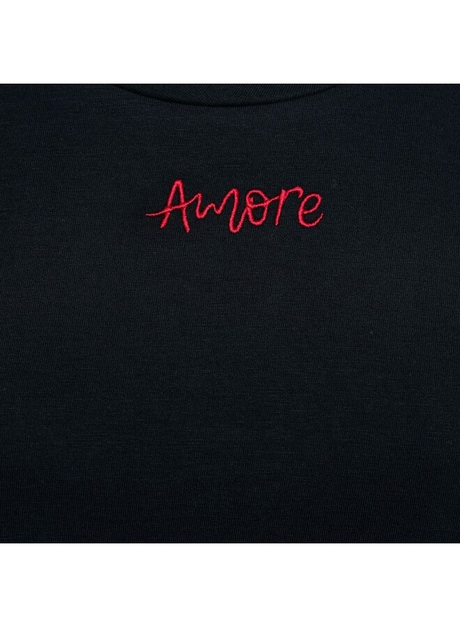 &Co Woman Shirt Navy Amore TS136