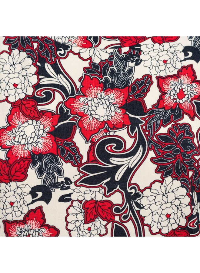 &Co Woman Shirt Rood Vere FlowerTO333