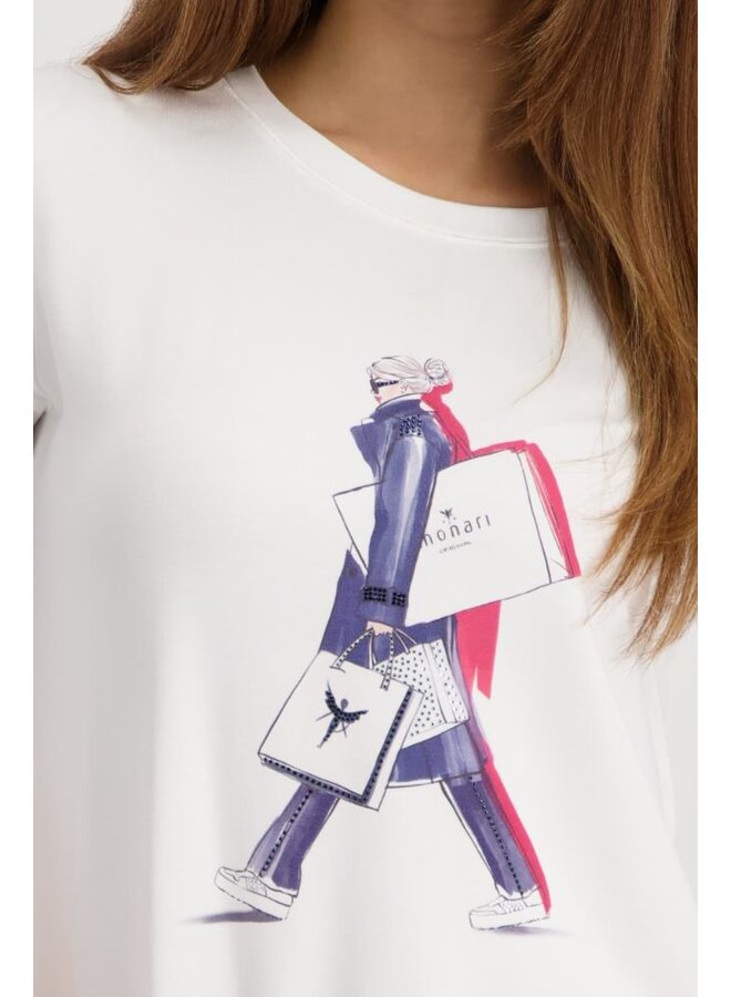 Monari Shirt Offwhite 410082