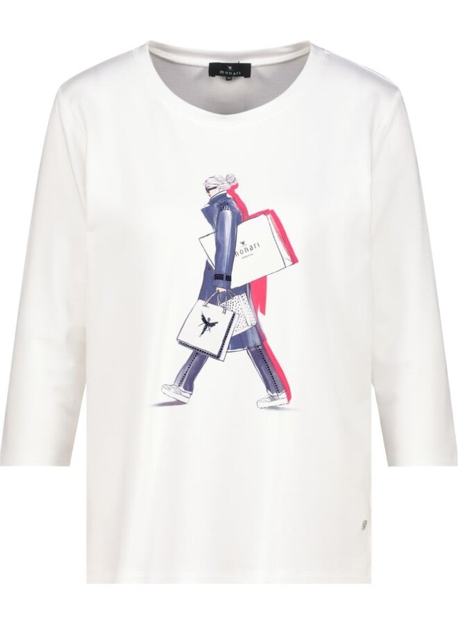 Monari Shirt Offwhite 410082