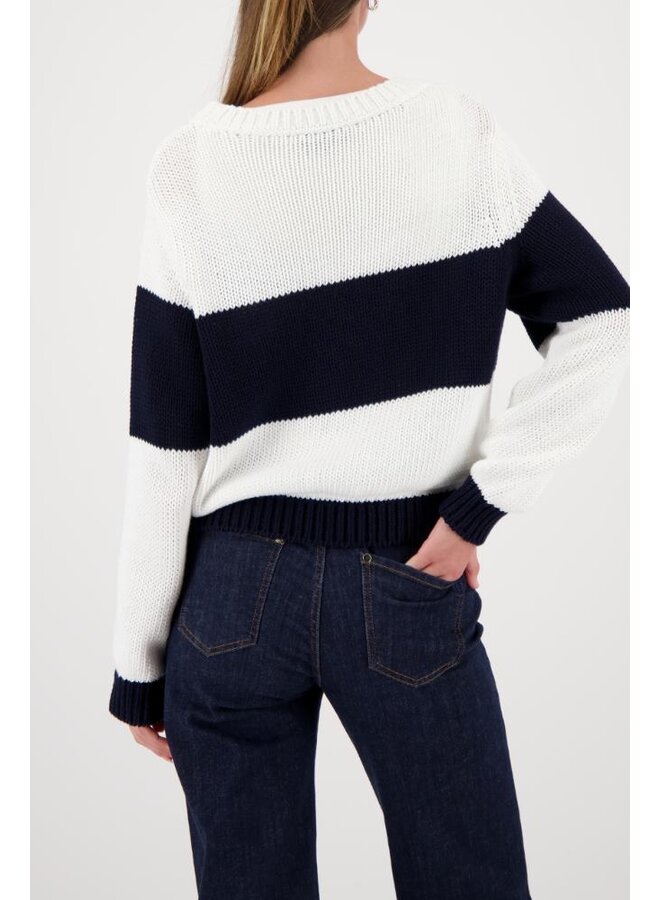 Monari Pullover Offwhite 410218