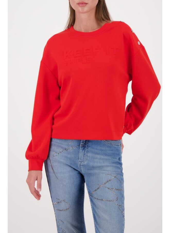 Monari Pullover Rood 410102
