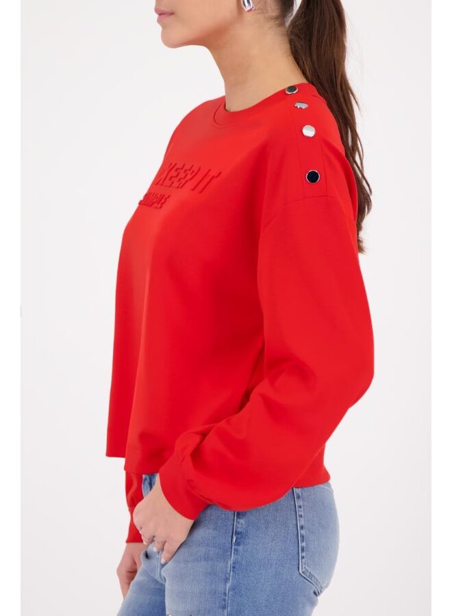 Monari Pullover Rood 410102