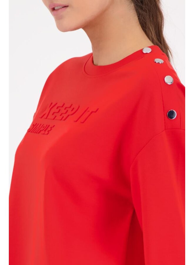 Monari Pullover Rood 410102