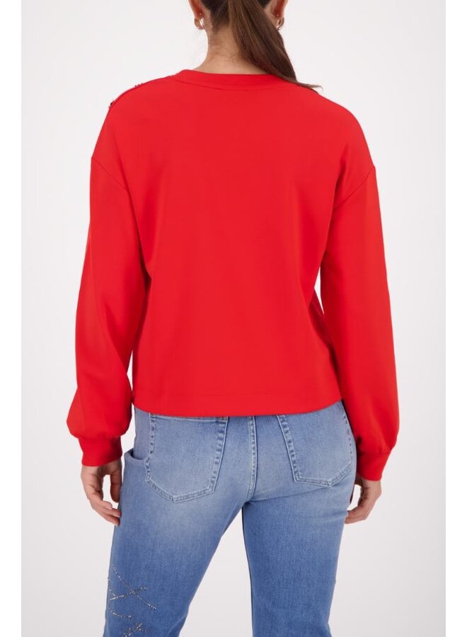 Monari Pullover Rood 410102